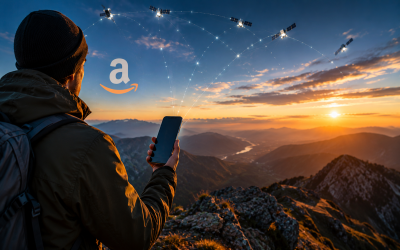 Starlink dostane obriu konkurenciu: Amazon chce priniesť satelitný signál priamo do vášho mobilu.