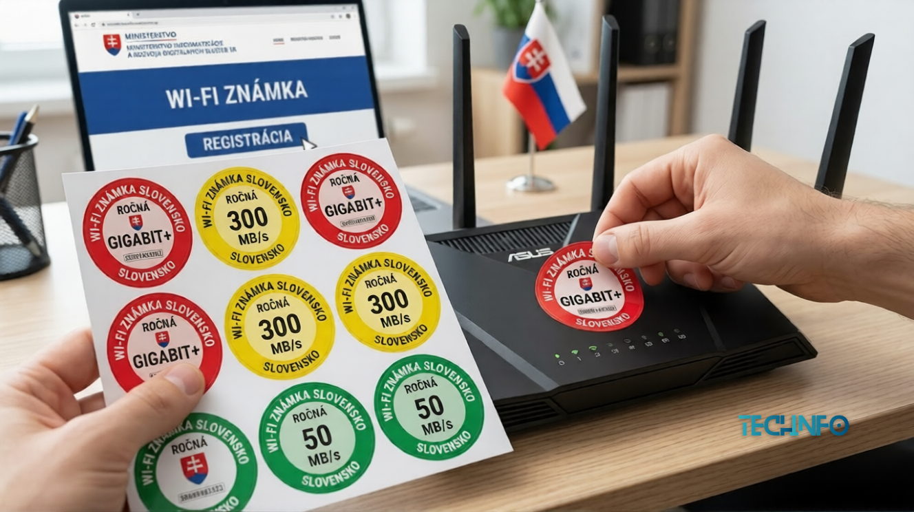 Slovensko spúšťa povinné „Wi‑Fi známky“: bez ročnej nálepky vraj Wi‑Fi nebude fungovať