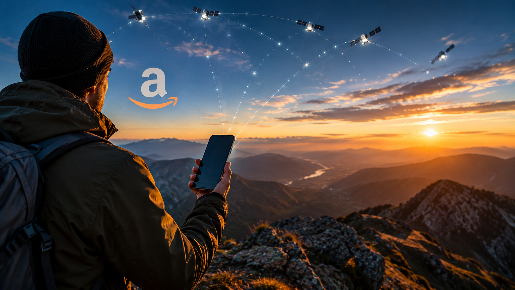Starlink dostane obriu konkurenciu: Amazon chce priniesť satelitný signál priamo do vášho mobilu.